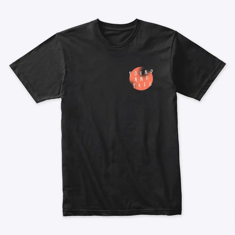 Found & Free - Mens - Black Tee