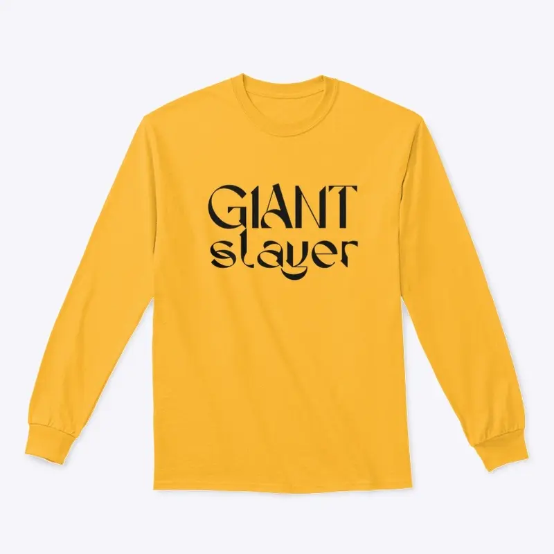 Giant Slayer - Gold LS Tee