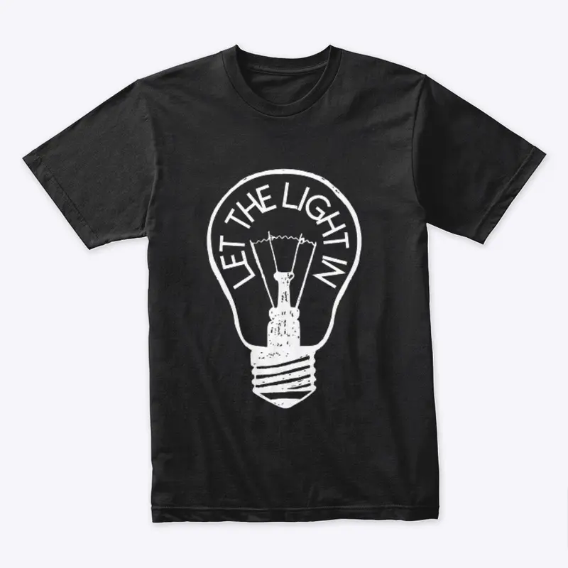 Let the Light in - Black Tee