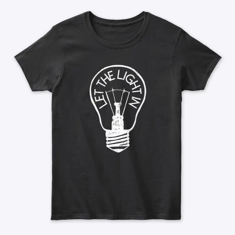 Let the Light in - Black - W Tee