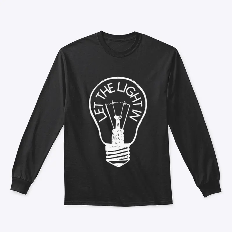 Let the Light in - Black - LS Tee