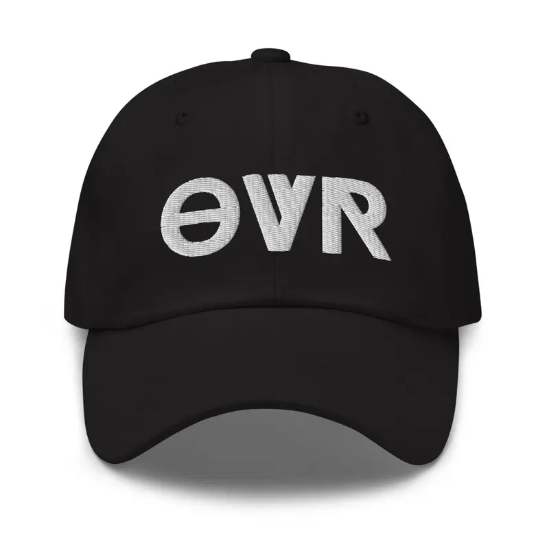 OVR - Black - Dad Cap