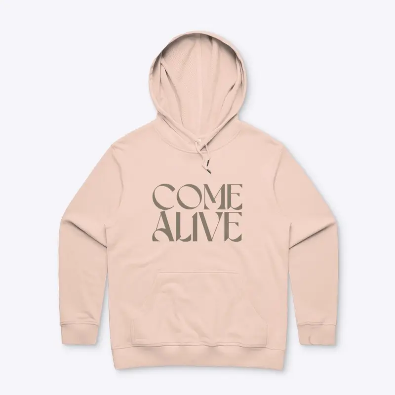 Come Alive - Pink - W Hoodie